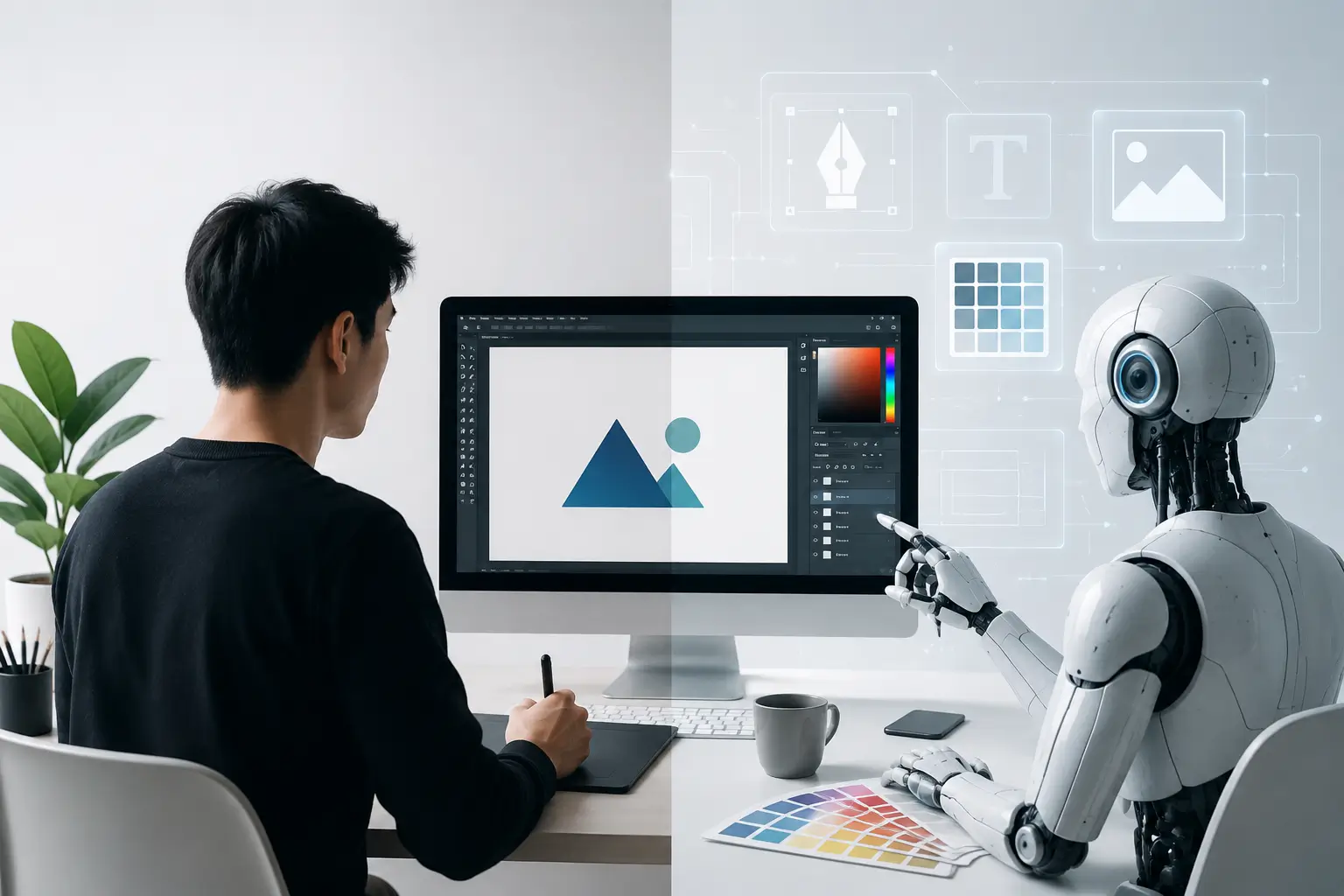 AI Có Thay Thế Nghề Thiết Kế Không? Sự Thật Và Cơ Hội Cho Designer
